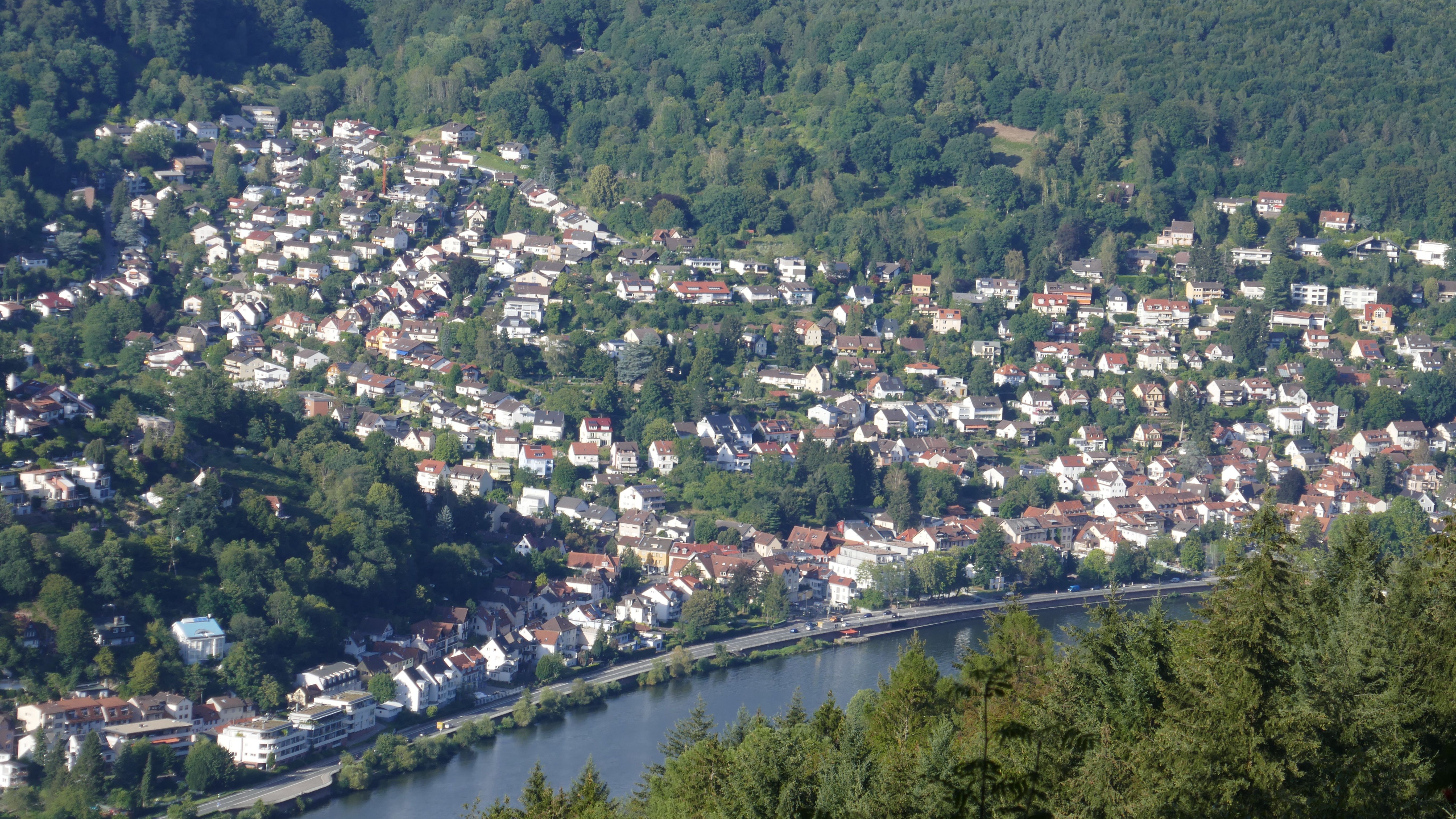 Ziegelhausen Mitte nach Osten Image
