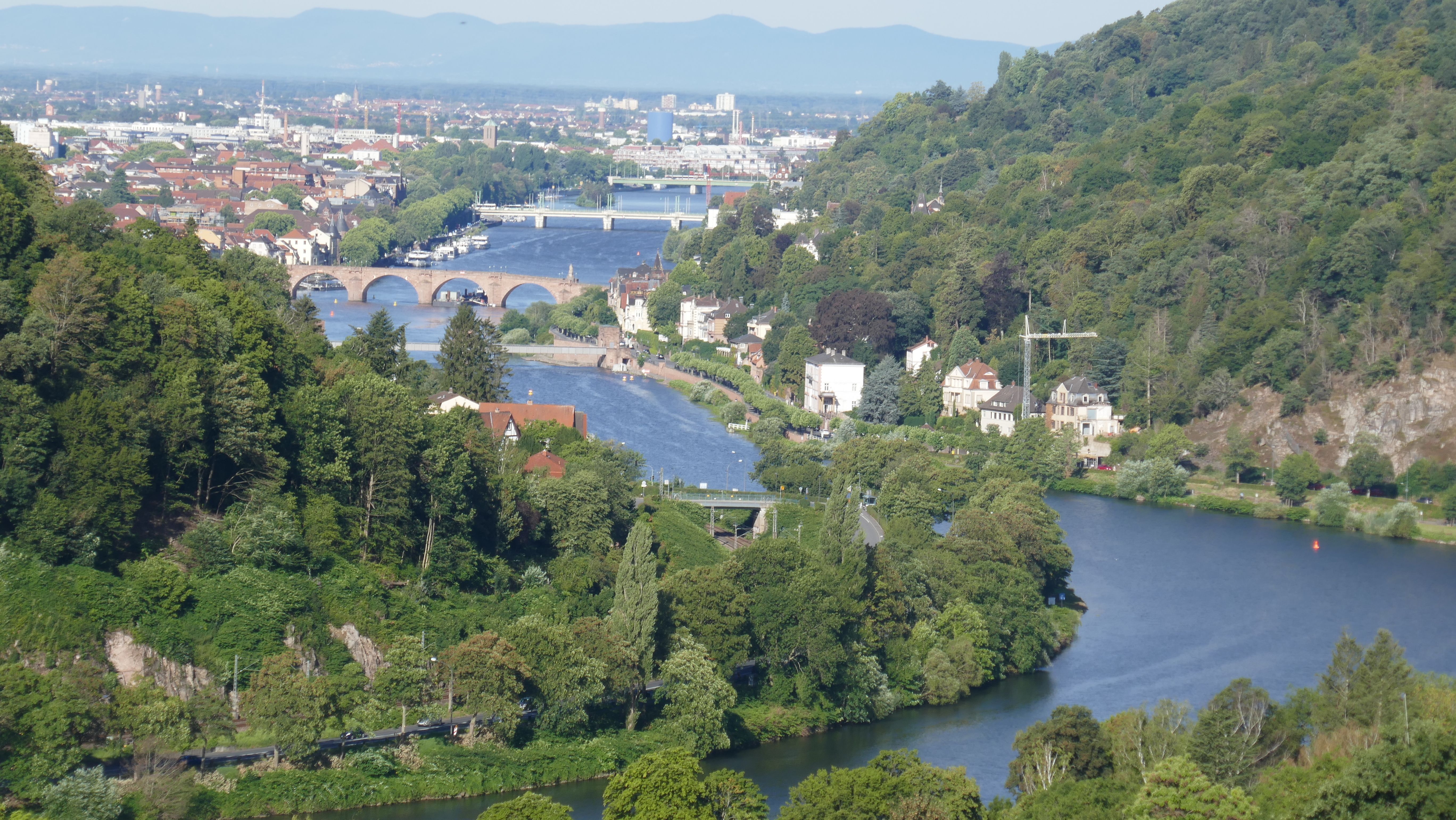 Vom Büchsenacker nach Heidelberg ohne Stift Neuburg Image