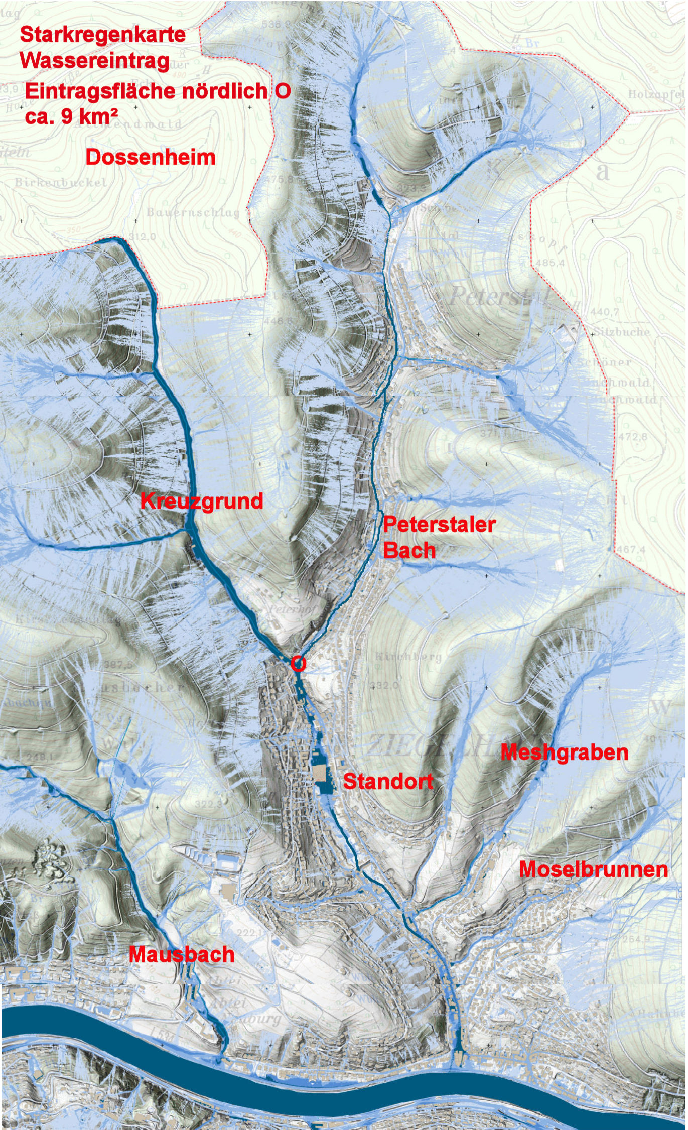 Kartenausschnitt Landesanstalt f. Umwelt Image